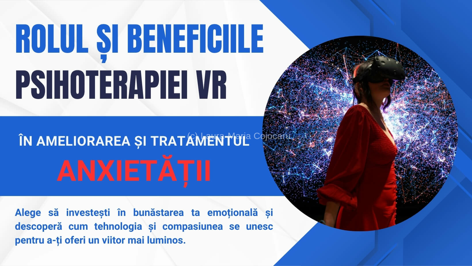 Rolul și beneficiile terapiei VR in tratarea anxietății